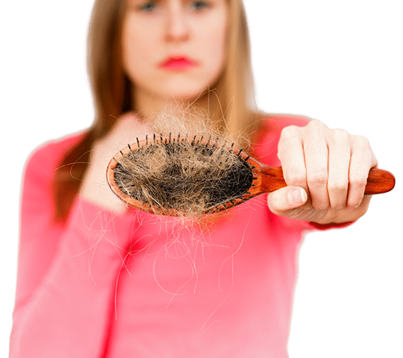 Perte de cheveux chez la femme