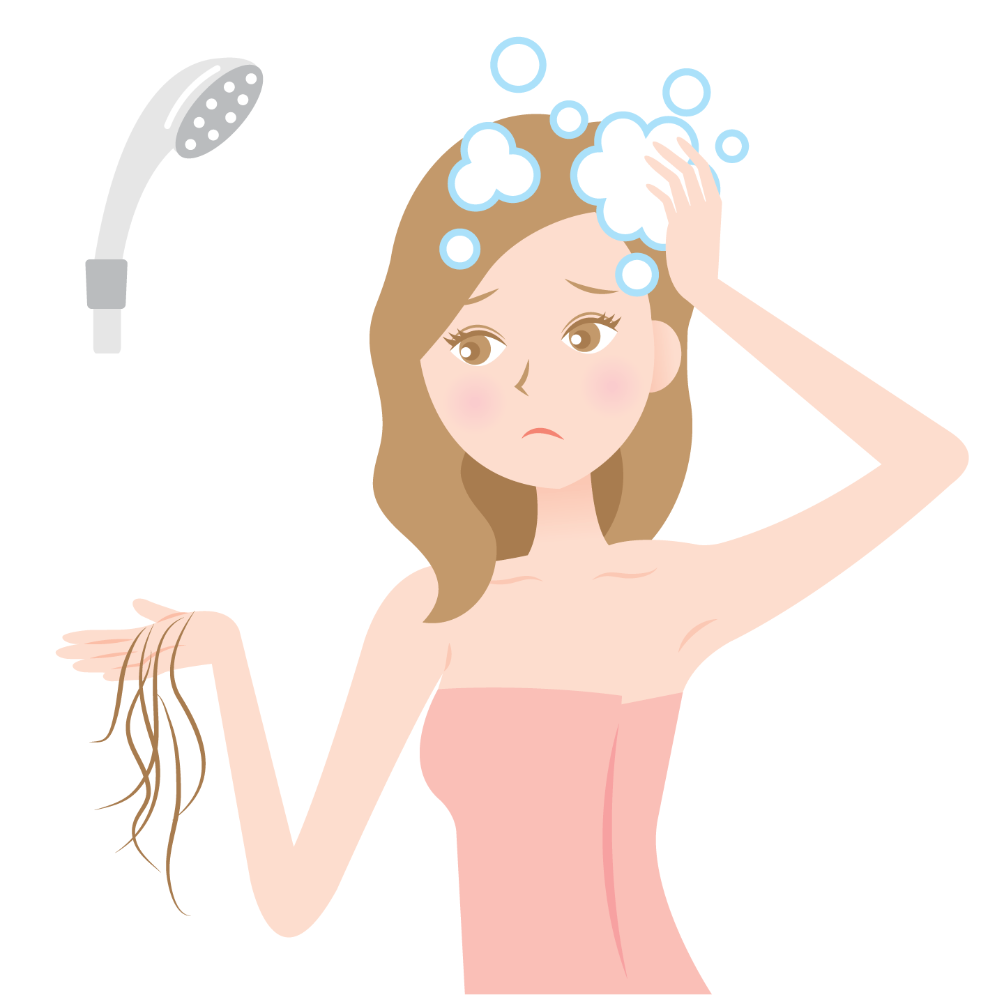 shampoing anti-chute pour femme